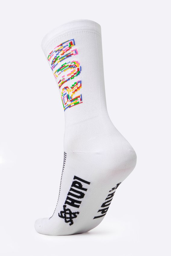 Meia HUPI Run Colors LT para Pés Menores (34-38)