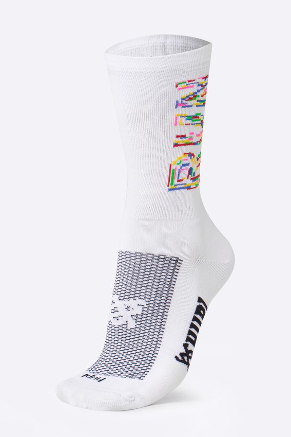 Meia HUPI Run Colors LT para Pés Menores (34-38)