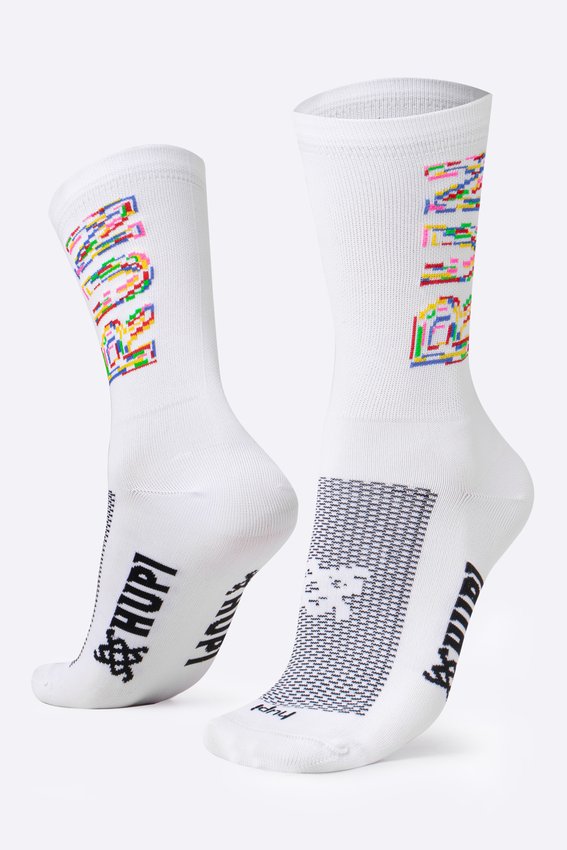 Meia HUPI Run Colors LT para Pés Menores (34-38)