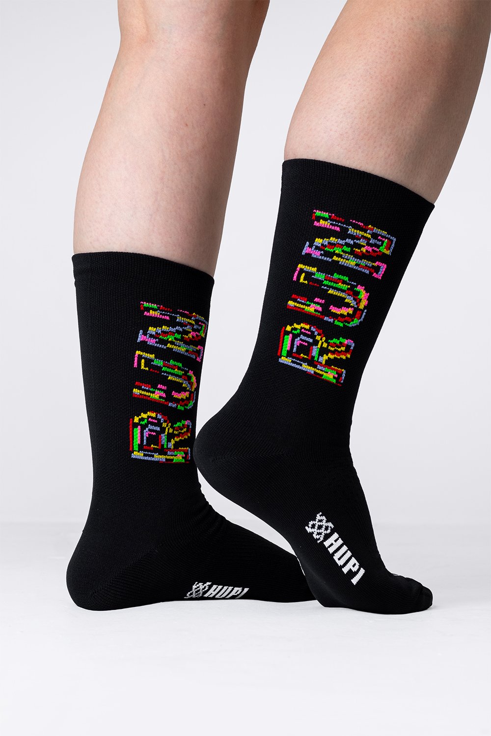 Meia HUPI Run Colors Plus para Pés Maiores (42-46)