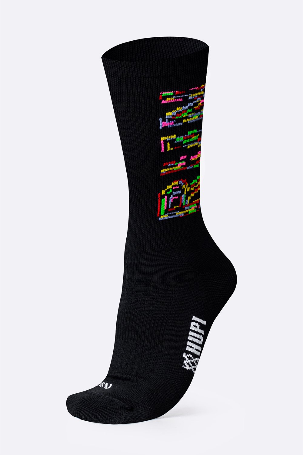 Meia HUPI Run Colors Plus para Pés Maiores (42-46)