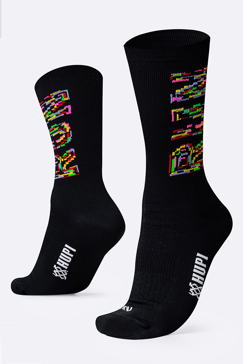 Meia HUPI Run Colors Plus para Pés Maiores (42-46)