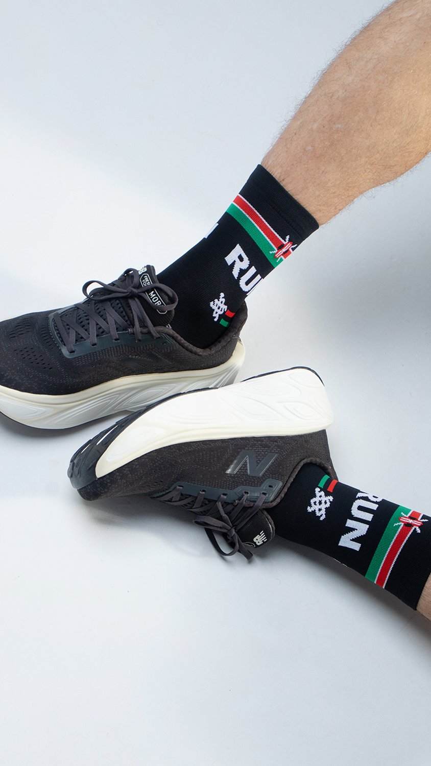 Meia HUPI Run Quênia para Corrida e Performance