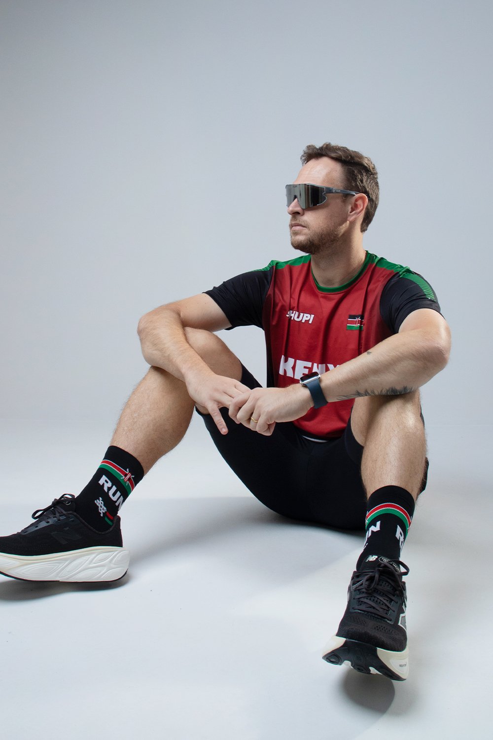 Meia HUPI Run Quênia para Corrida e Performance