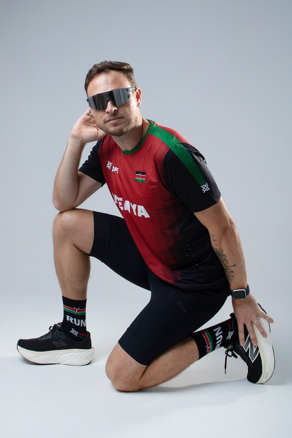 Meia HUPI Run Quênia para Corrida e Performance
