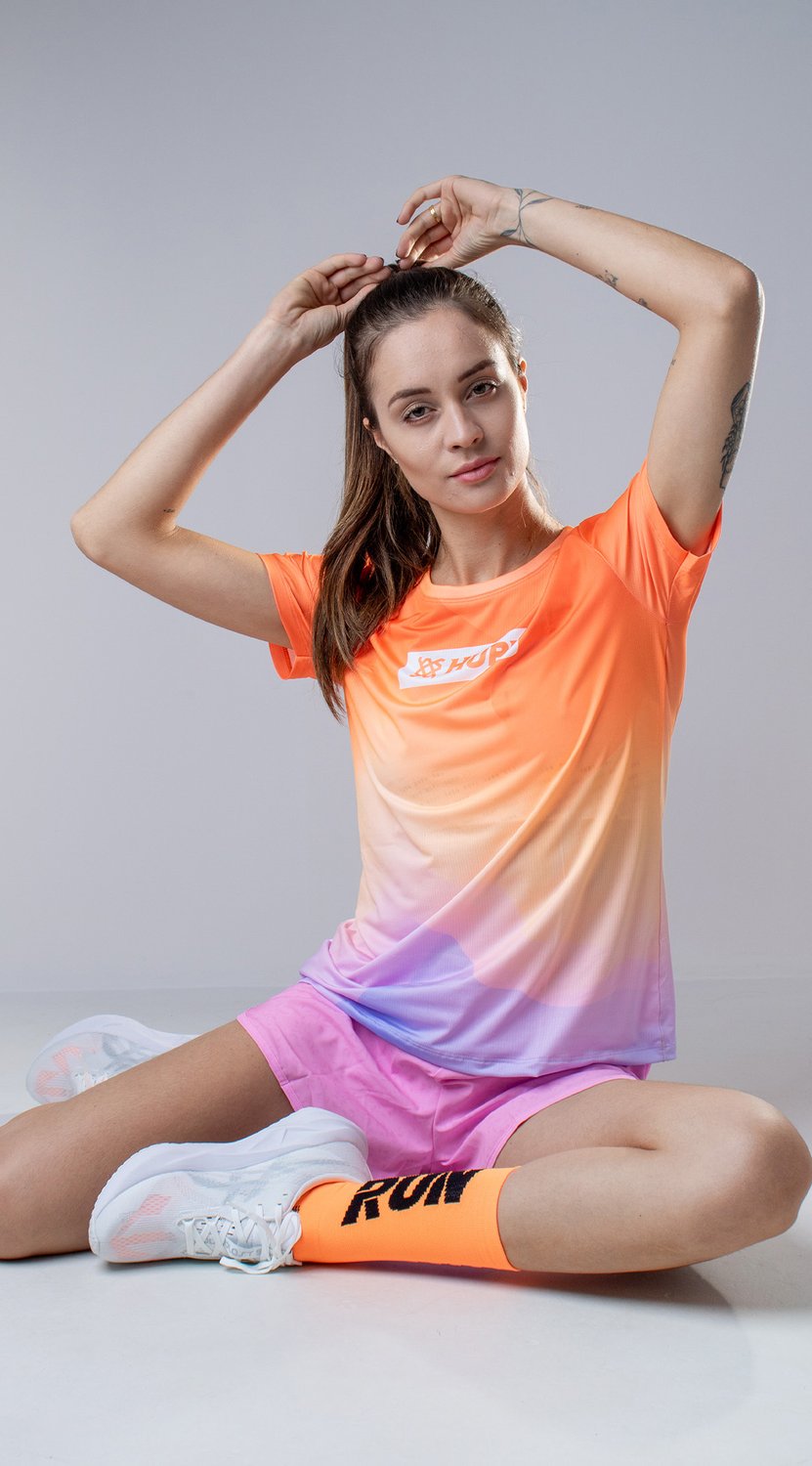 Meia HUPI Run para Corrida e Esportes — 10 Cores