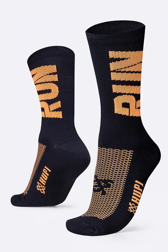 Meia HUPI Run para Corrida e Esportes — 10 Cores