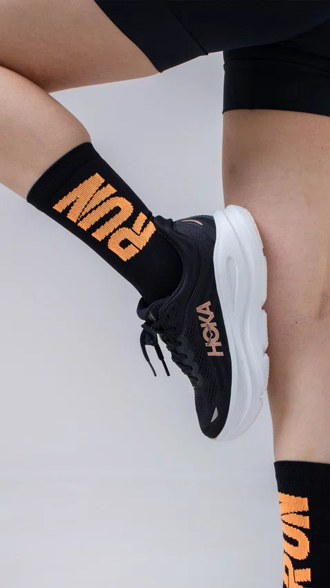 Meia HUPI Run para Corrida e Esportes — 10 Cores