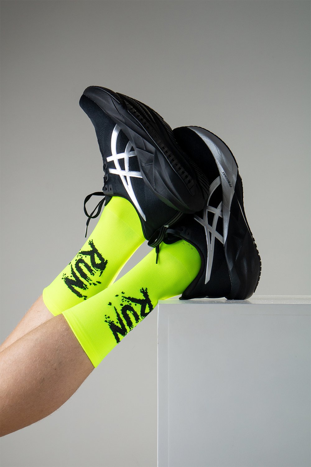 Meia HUPI Run Splash para Corrida — 4 Cores
