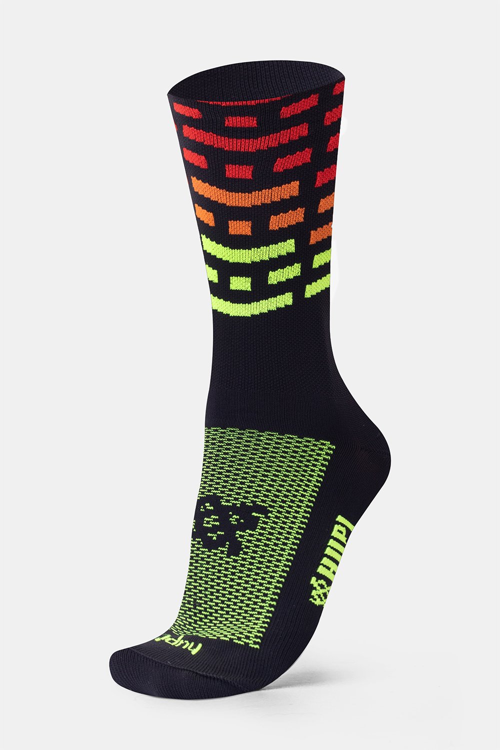 Meia HUPI Triplo Colors para Corrida — 3 Cores