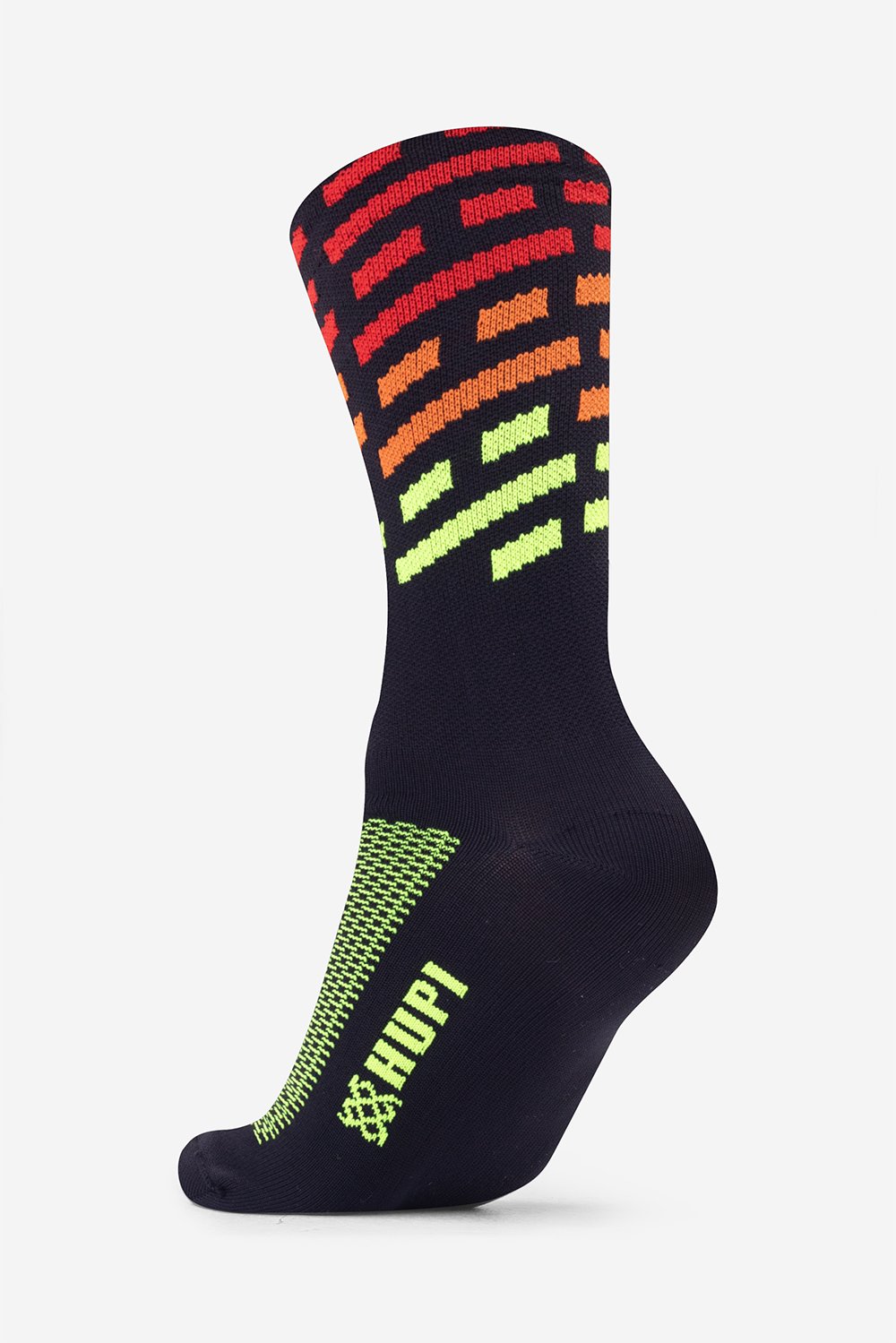 Meia HUPI Triplo Colors para Corrida — 3 Cores
