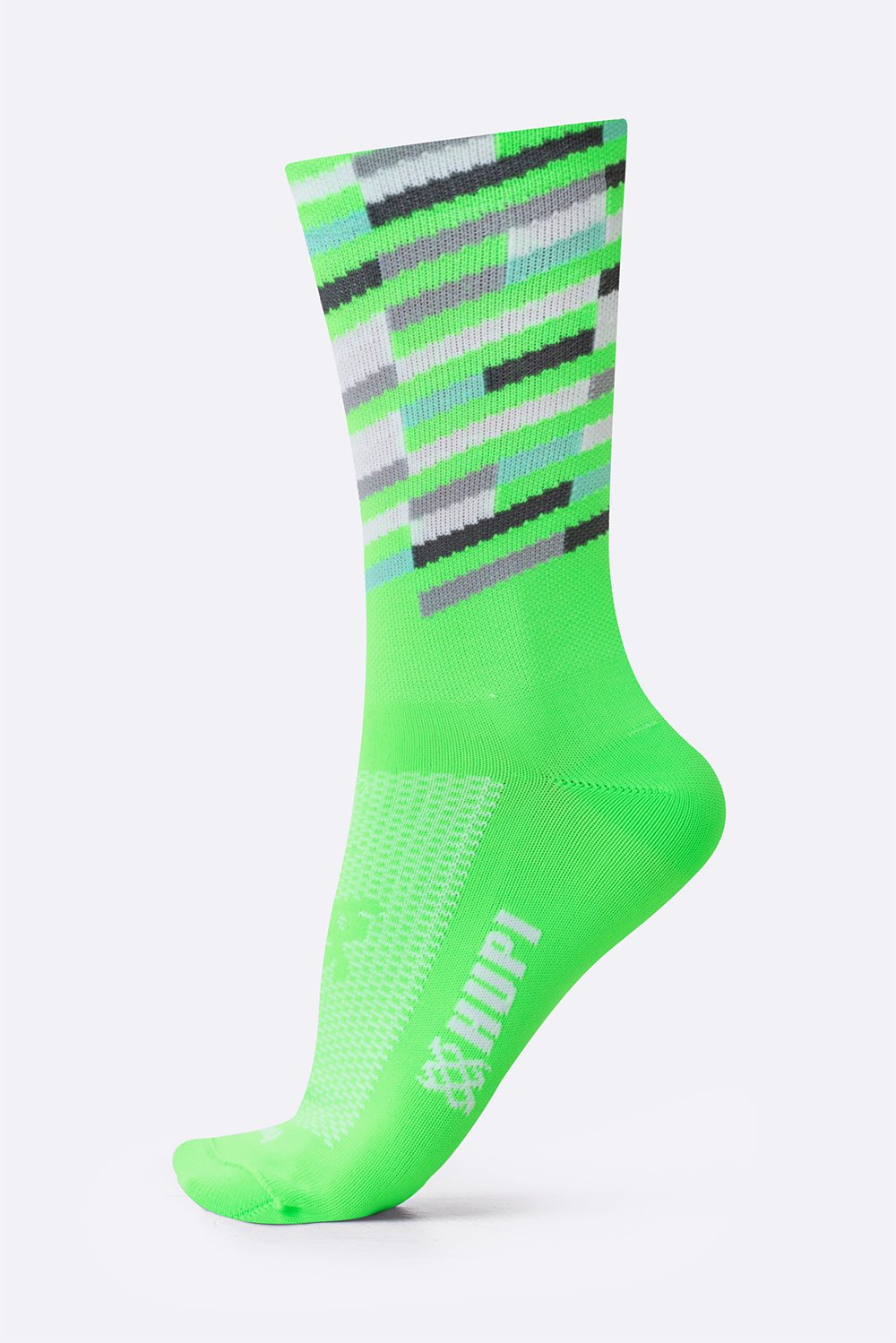 Meia HUPI Triplo Colors para Corrida — 3 Cores