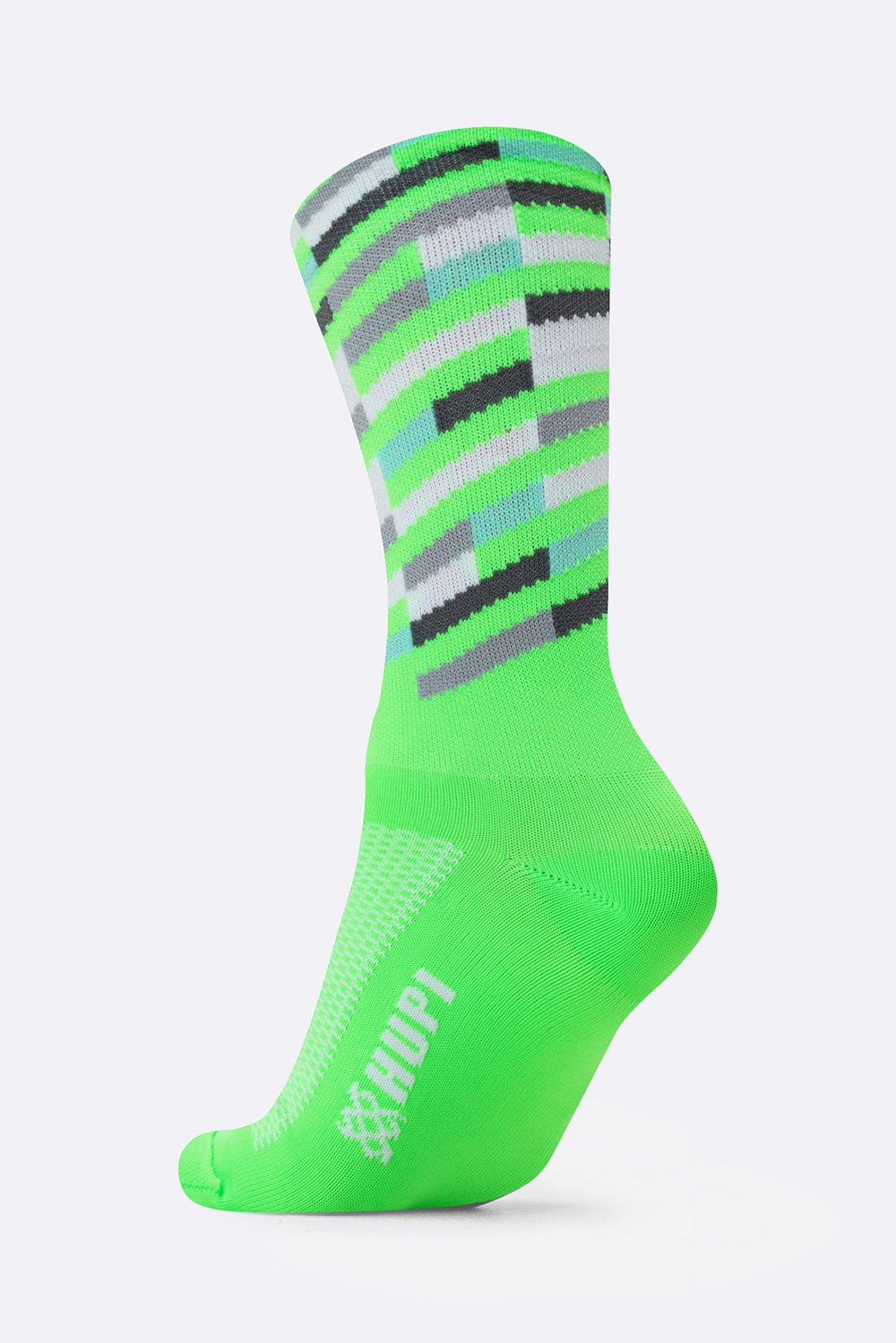Meia HUPI Triplo Colors para Corrida — 3 Cores