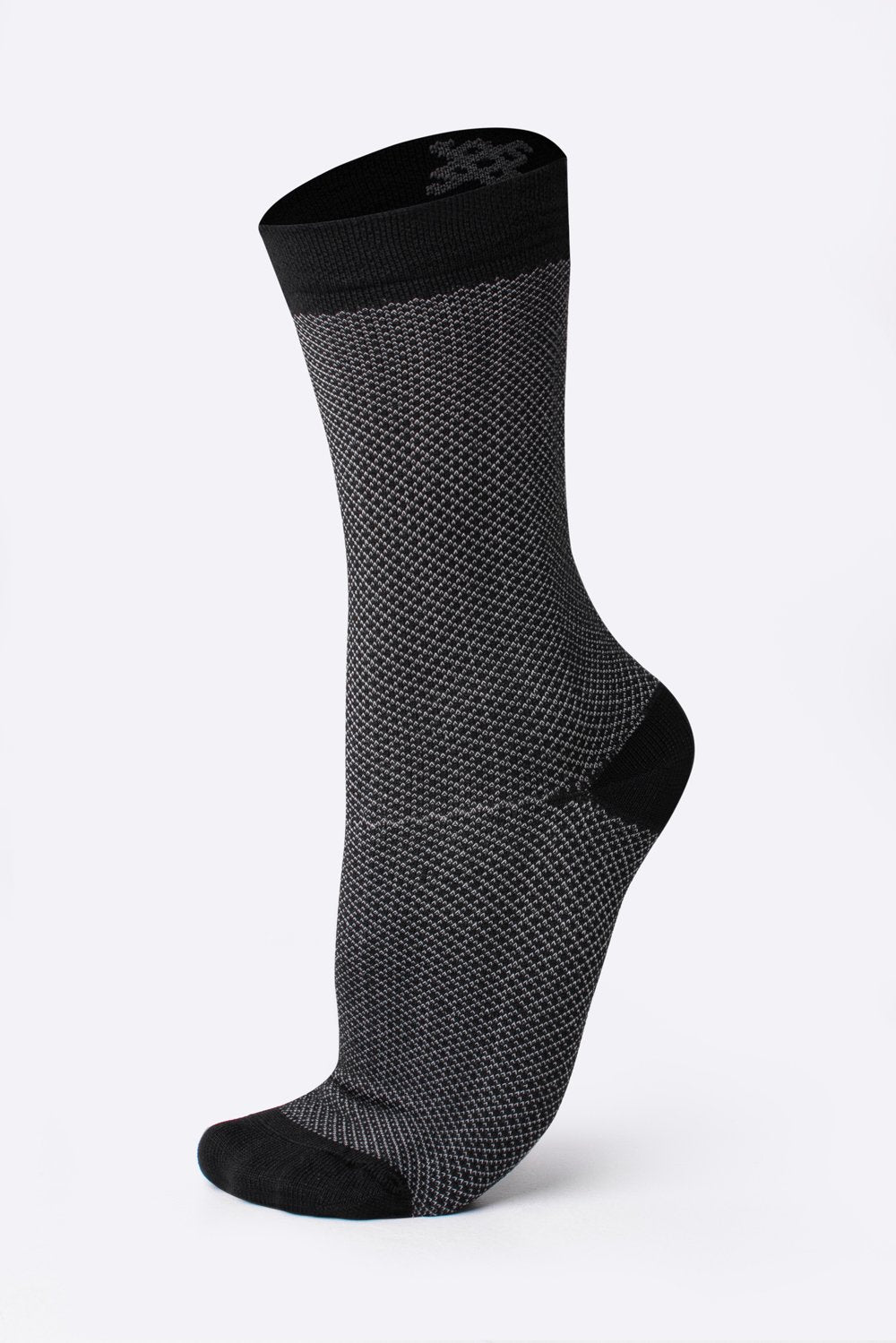 Meia HUPI Carbono para Corrida de Performance