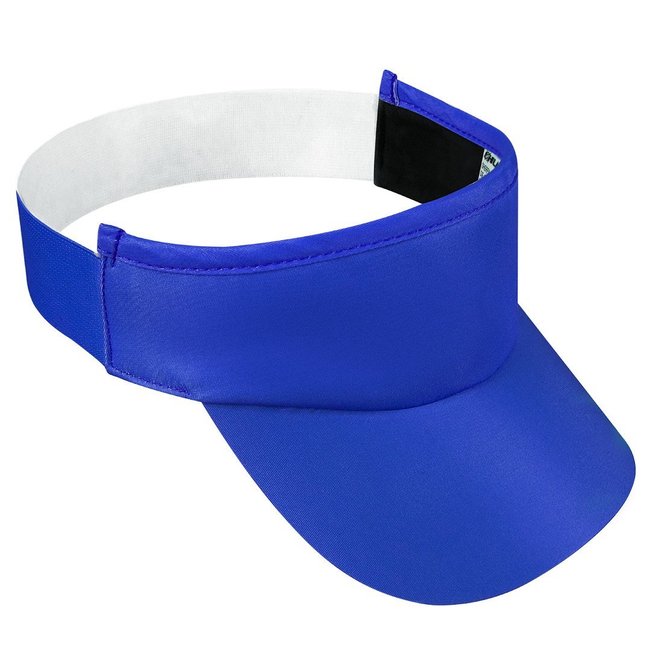 Viseira HUPI Rosa Neon e Azul para Corrida e Beach Tennis