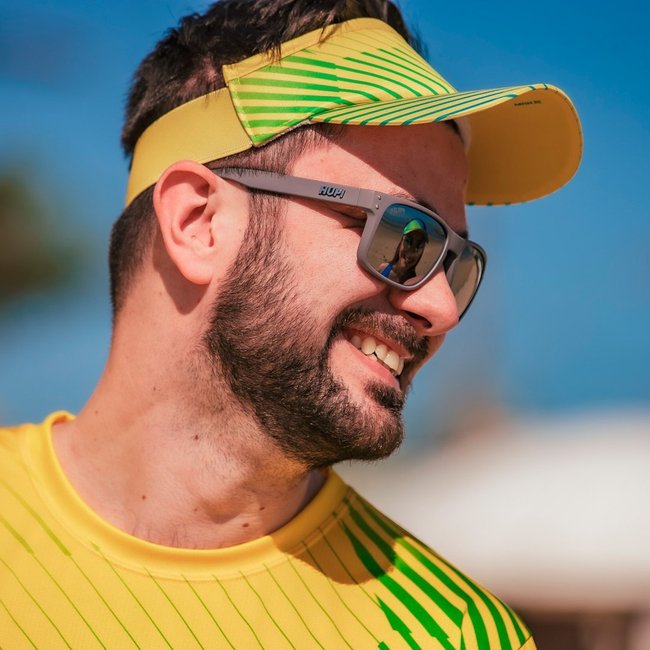 Viseira HUPI Brasa para Corrida de Alta Intensidade