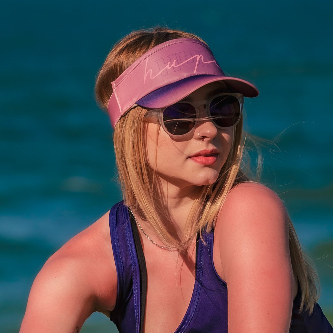 Viseira HUPI Colors para Corrida e Beach Tennis