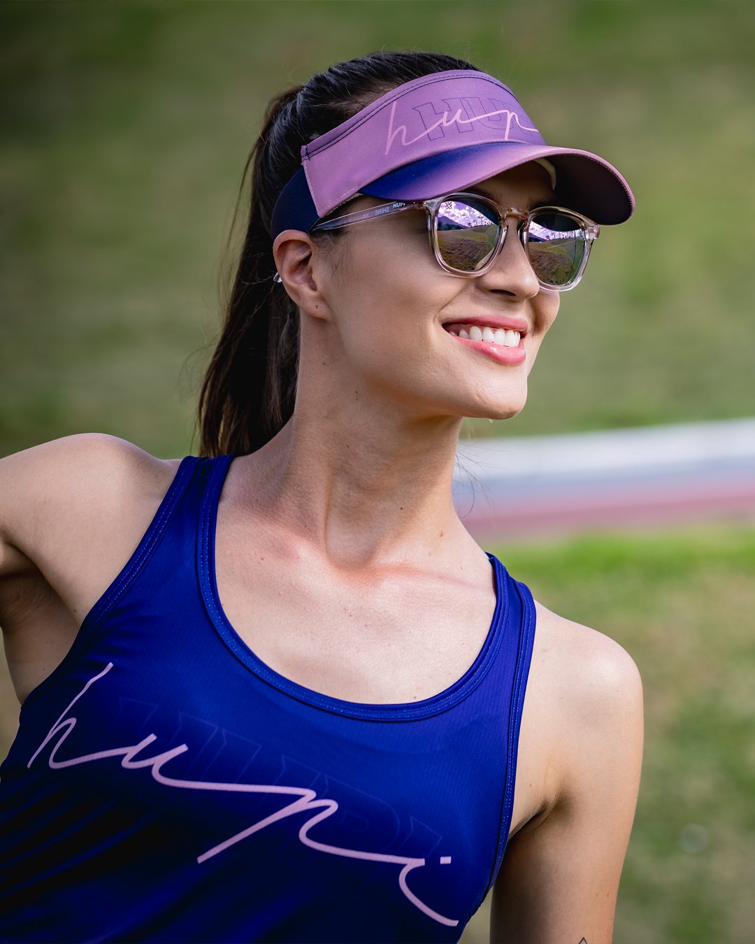 Viseira HUPI Colors para Corrida e Beach Tennis