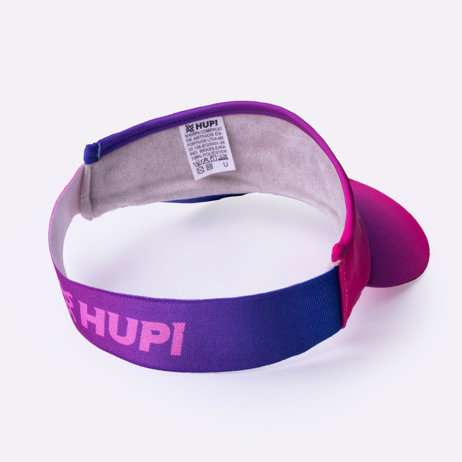 Viseira HUPI Colors para Corrida e Beach Tennis
