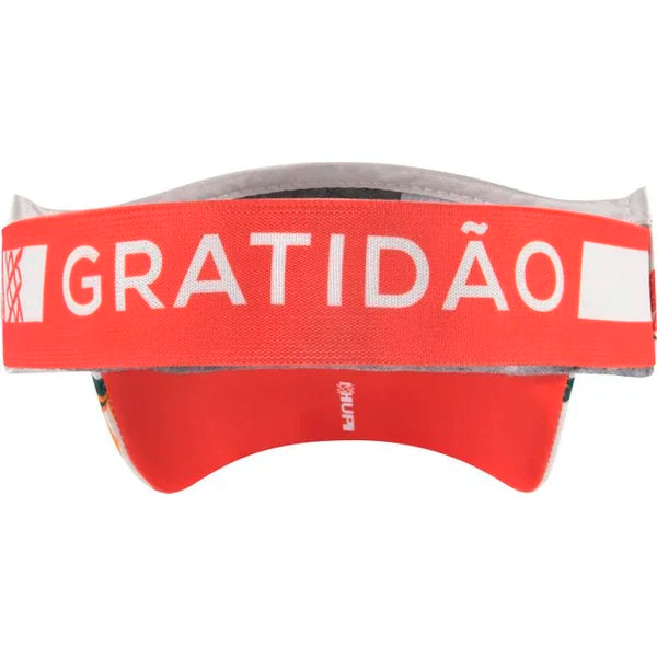 Viseira HUPI Gratidão para Corrida e Bem-Estar