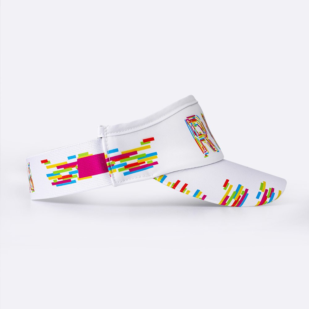 Viseira HUPI Run Colors para Corrida e Beach Tennis