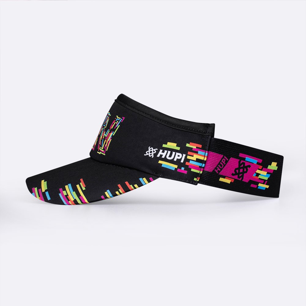 Viseira HUPI Run Colors para Corrida e Beach Tennis