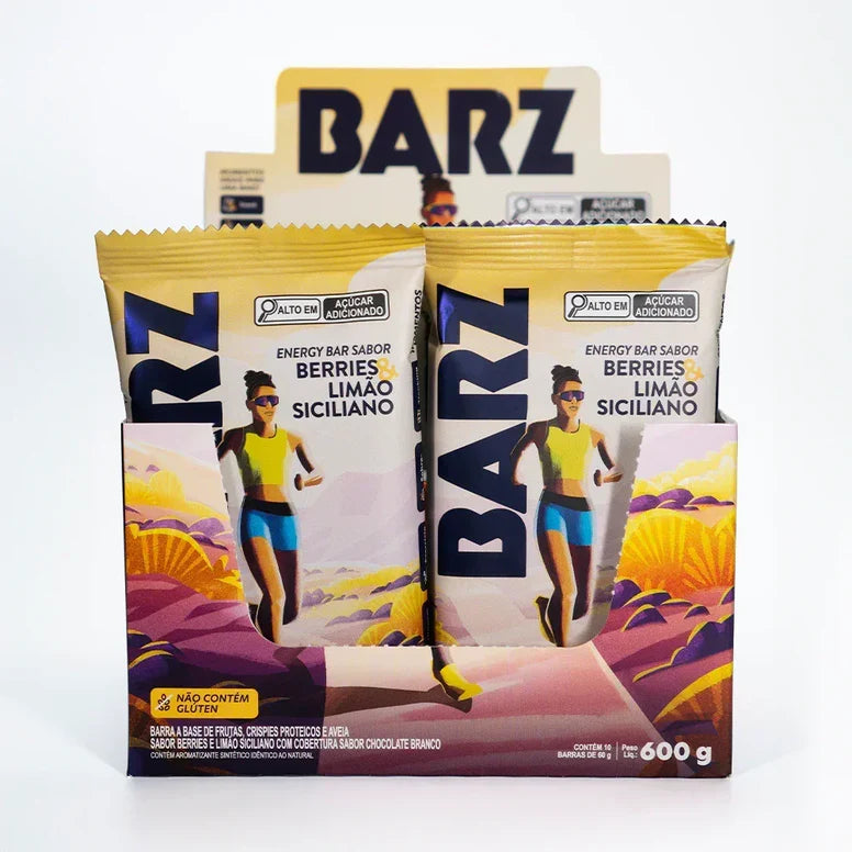 BARZ Z2 Performance – A Barra de Energia Definitiva Z2Foods — embalagem e apresentação do produto