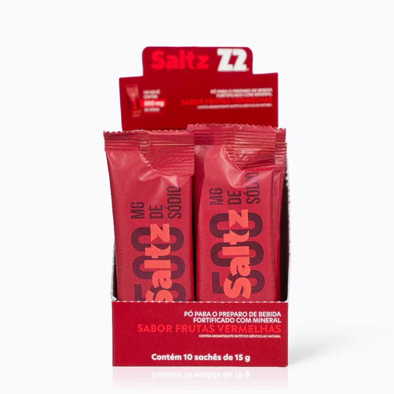 Z2 Saltz 500: Repositor de Eletrólitos em Sachê para Performance Z2Foods — embalagem e apresentação do produto