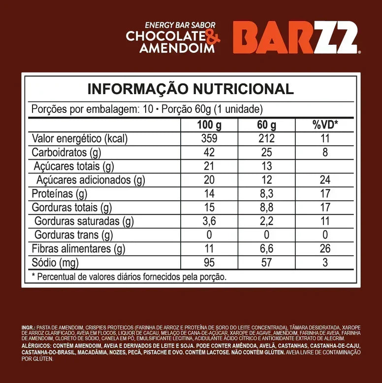 BARZ Z2 Performance – A Barra de Energia Definitiva Z2Foods — imagem 5 de 9