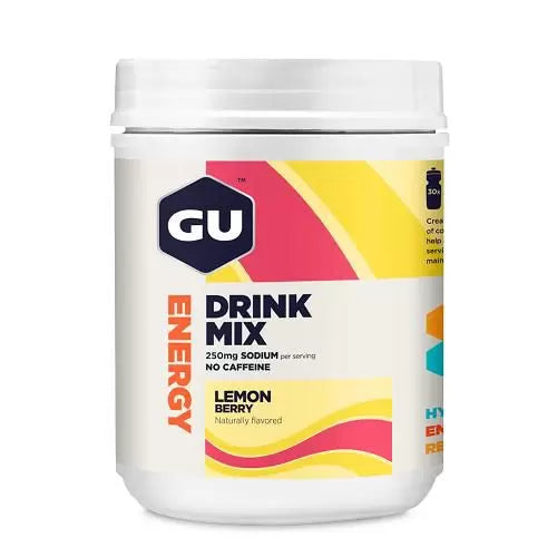 GU Drink Mix - Sabor Limonada - Pote com 840g