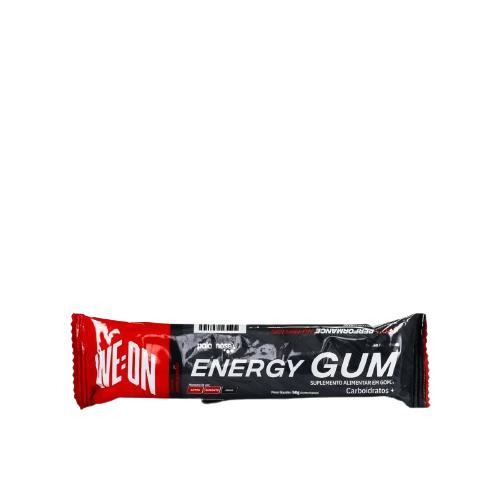 Gum + Energy + Palatinose Morango – Suplemento em Goma – 600gr