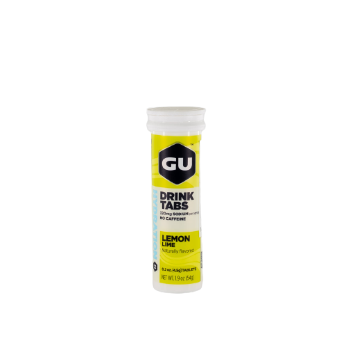 GU Energy tabs - Efervescente - Limonada- Tubo c/ 12 und
