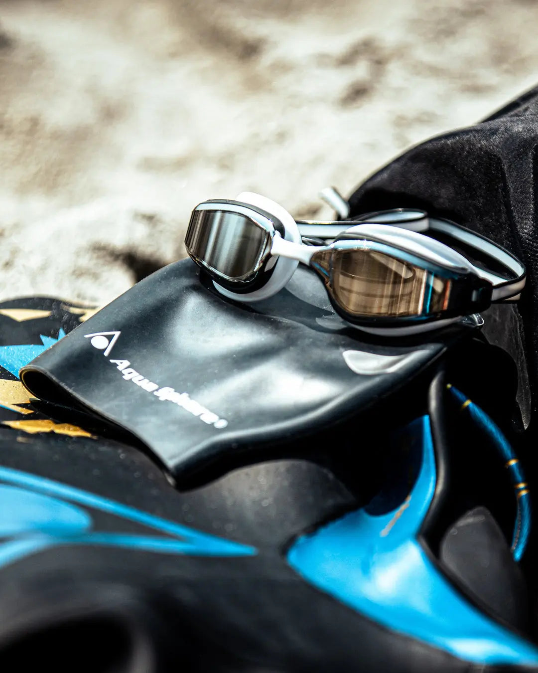 Aquasphere Fastlane Lente Titanium - doozysports